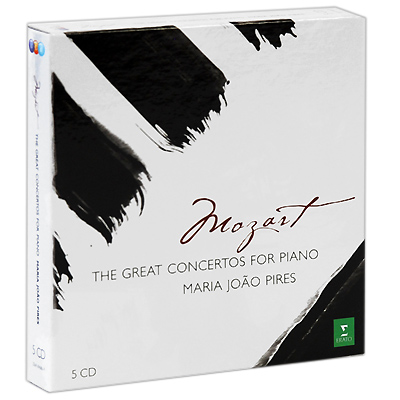 Maria Joao Pires Mozart The Great Concertos For Piano (5 CD) Формат: 5 Audio CD (Картонный конверт) Дистрибьюторы: Erato Disques, Warner Music Group Company, Торговая Фирма инфо 6349e.