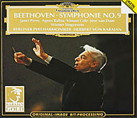 Herbert Von Karajan Beethoven Symphony No 9 Серия: Karajan Gold инфо 7794f.
